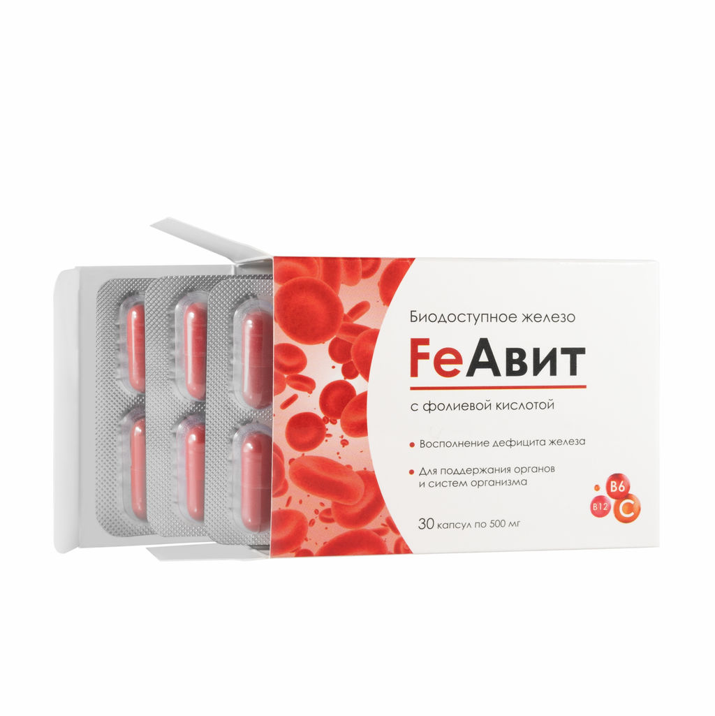 Бад FeАвит с железом Алфит Плюс 1704 фото 2