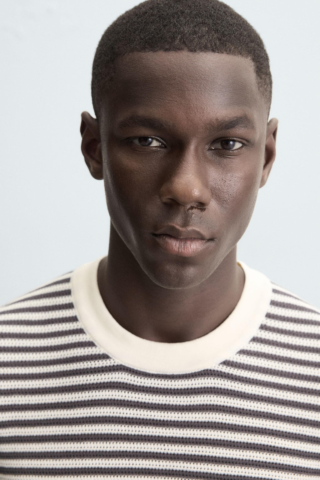 STRIPED KNIT T-SHIRT - Zara фото 13