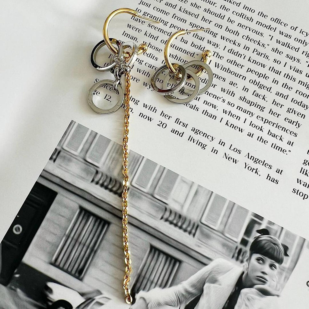 503710240 Серьги-трансформеры