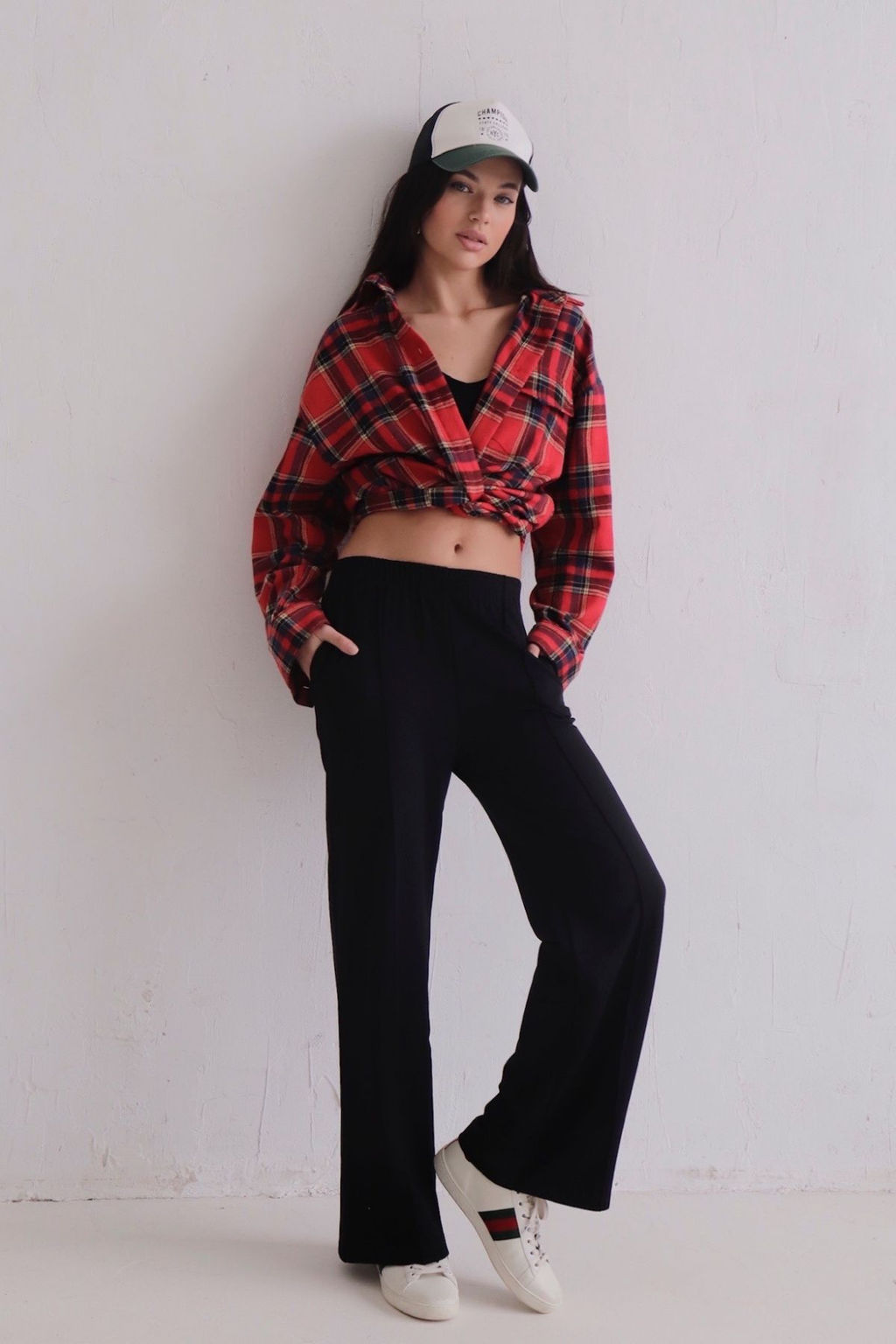 Брюки базовые чёрные - Martichelli фото 29