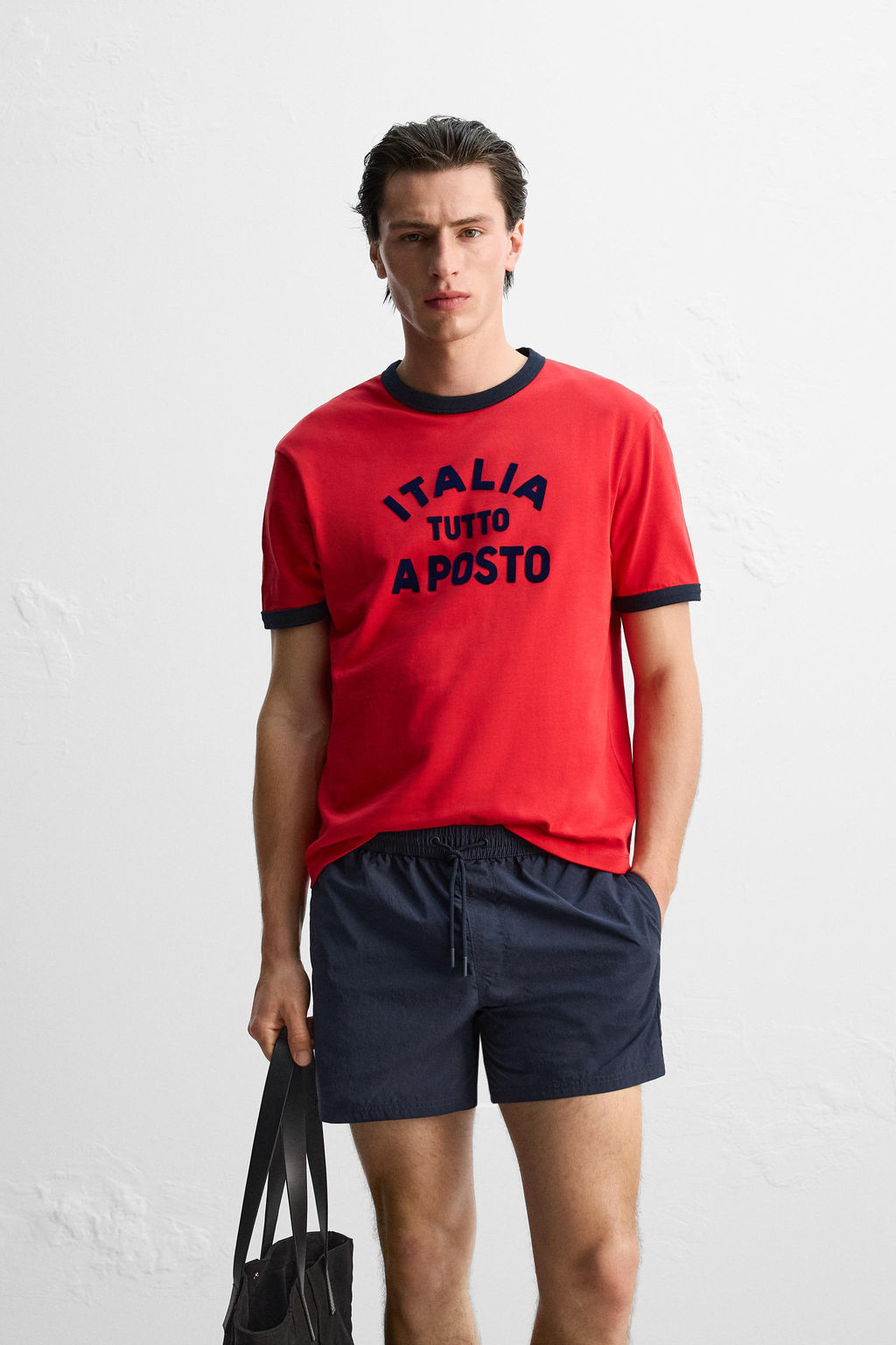 BASIC REGULAR SWIMMING TRUNKS - Zara фото 5