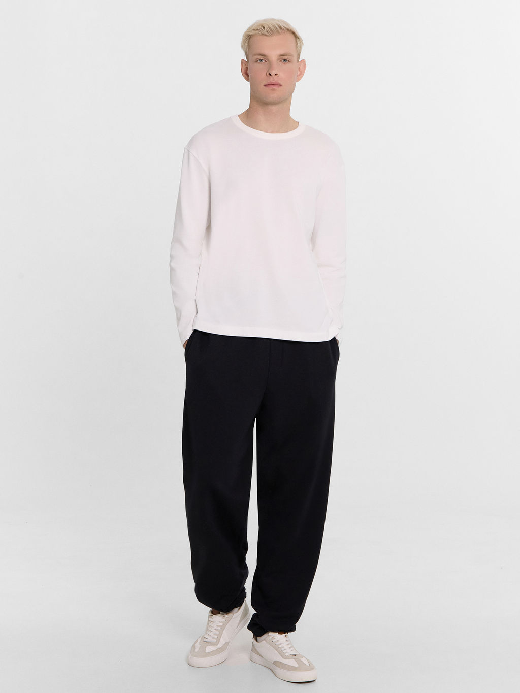 Брюки мужские черные ACID WASH черное олово 181262 - Mark formelle фото 3