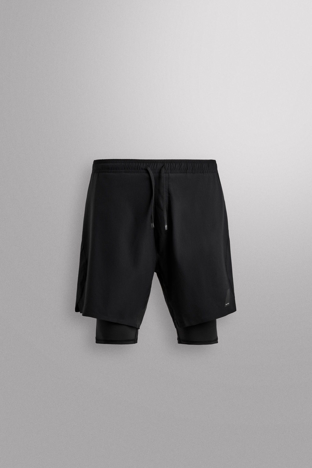 PANTALONES CORTOS ENTRENAMIENTO 2 EN 1 B?SICOS / Negro - Zara фото 24