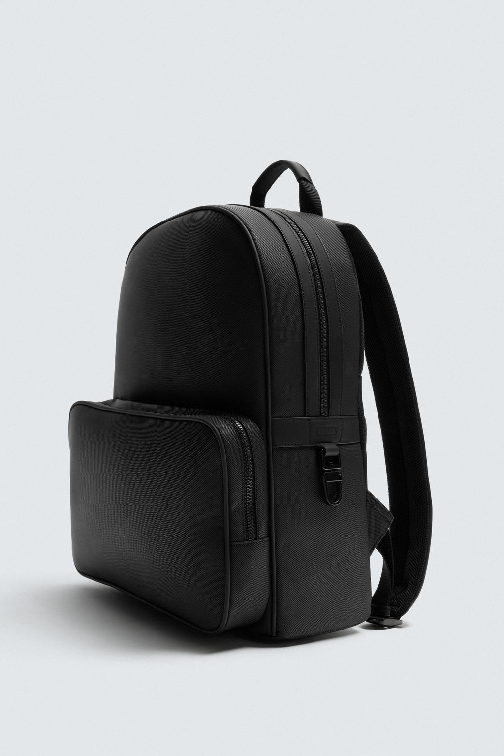 RUBBERISED TEXTURE BACKPACK - Zara фото 10