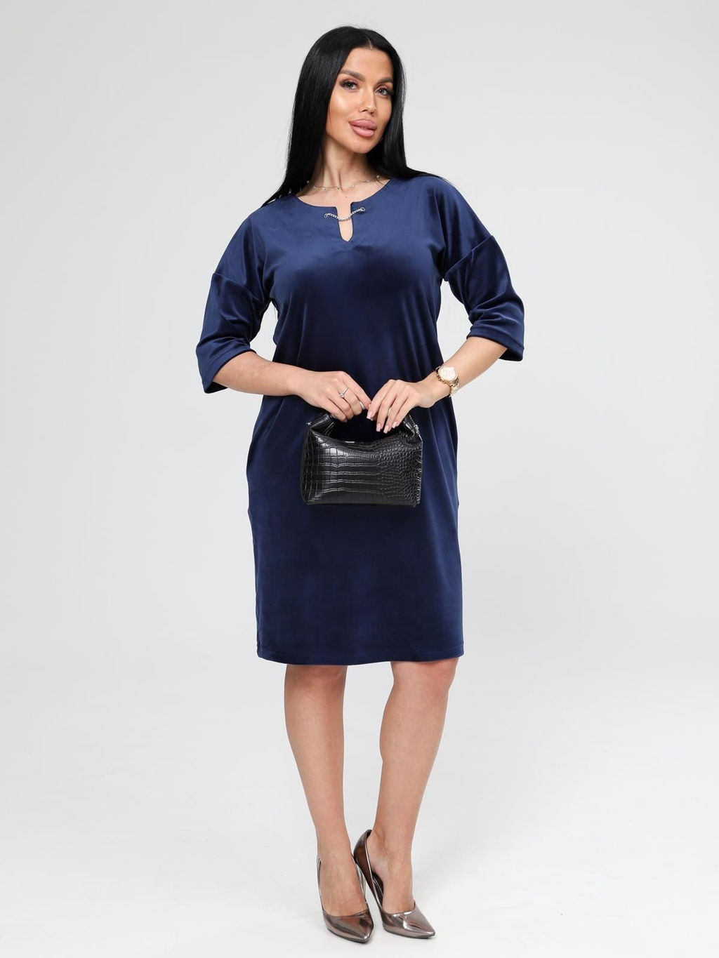 IV-CAPRIZ Карисса - платье из велюра фото 10