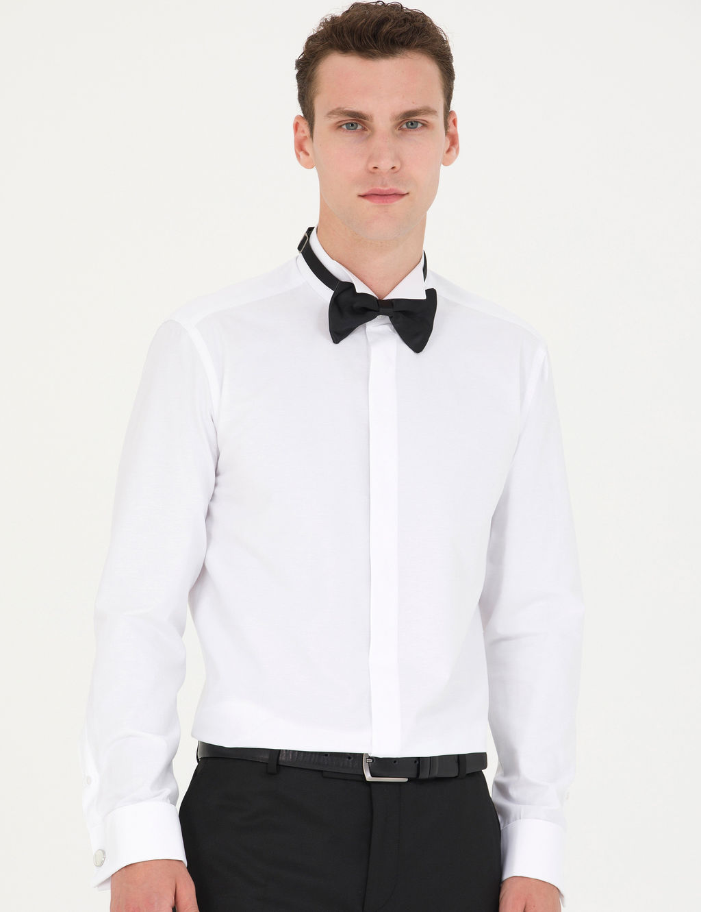 Beyaz Slim Fit Smokin G_mlek