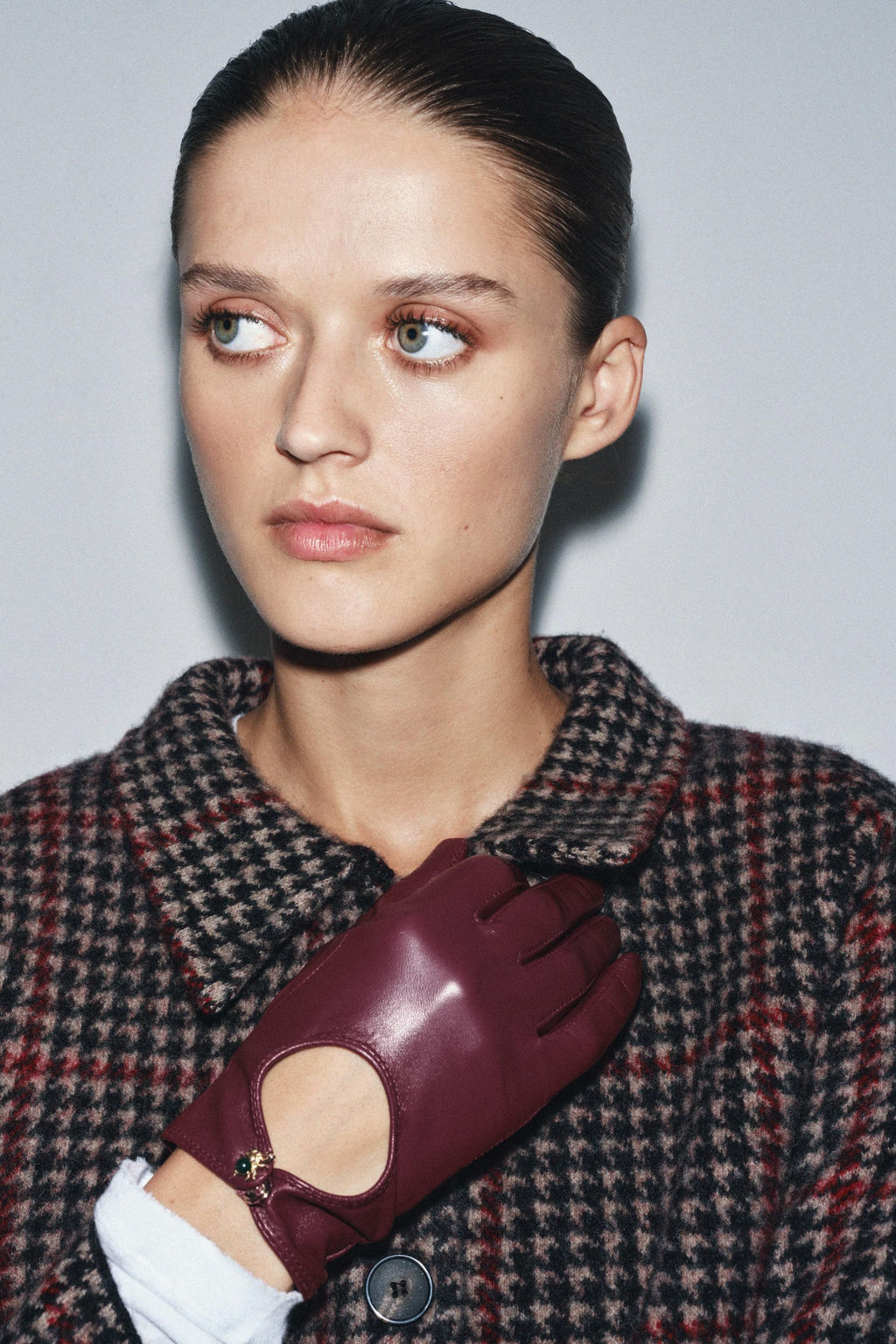 LEATHER SPIDER GLOVES