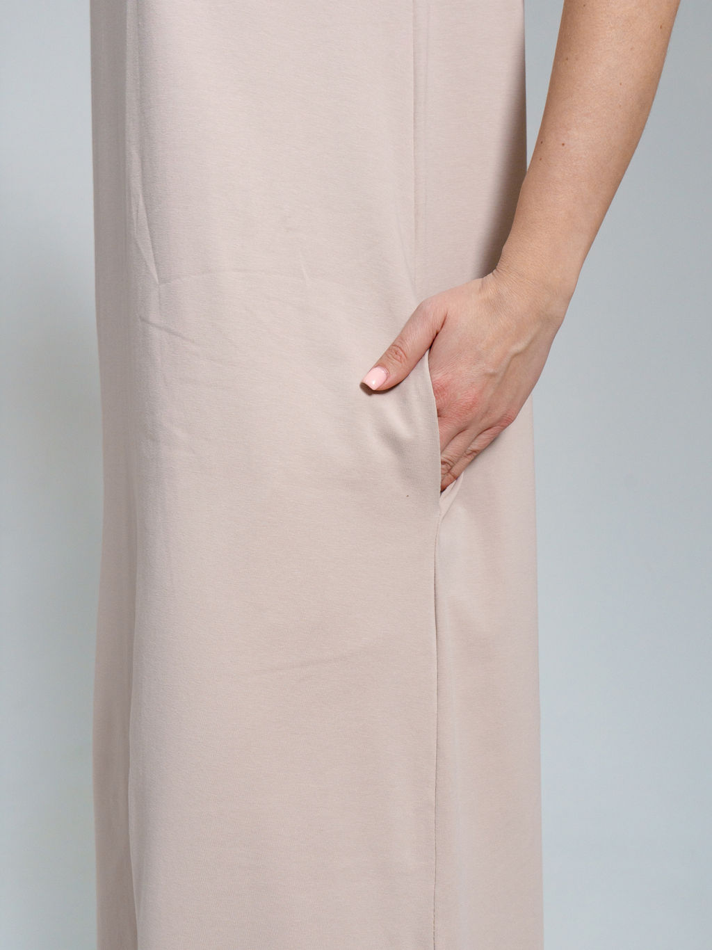 970 Платье-мантия "Бежевый"