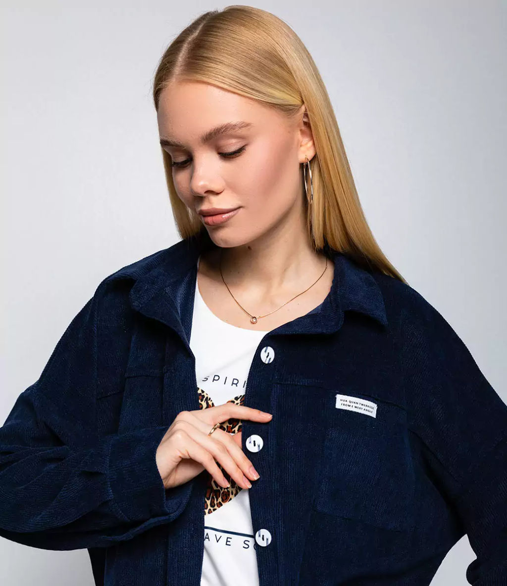 Комплект #БШ2853, темно-синий