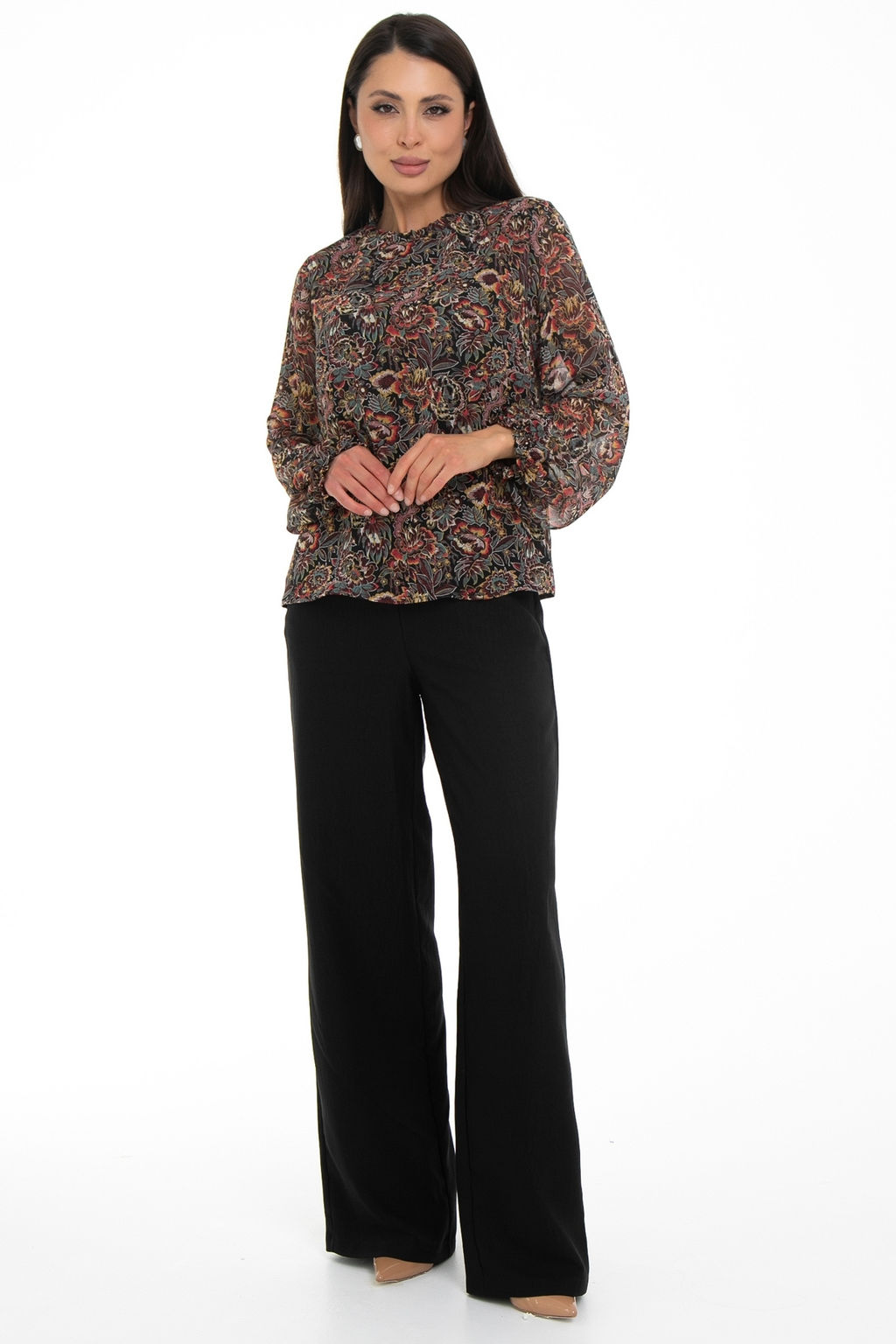 Блуза Волшебный шифон (вамп) - Diolche фото 3