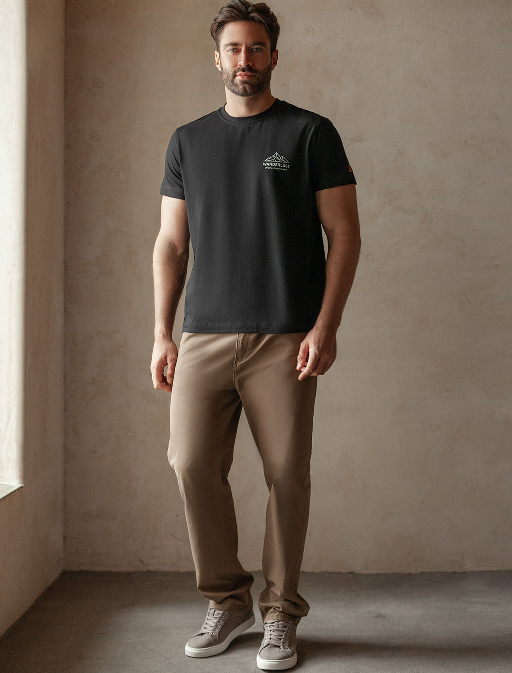 Футболка из премиального хлопка с авторским принтом - Vilatte фото 4