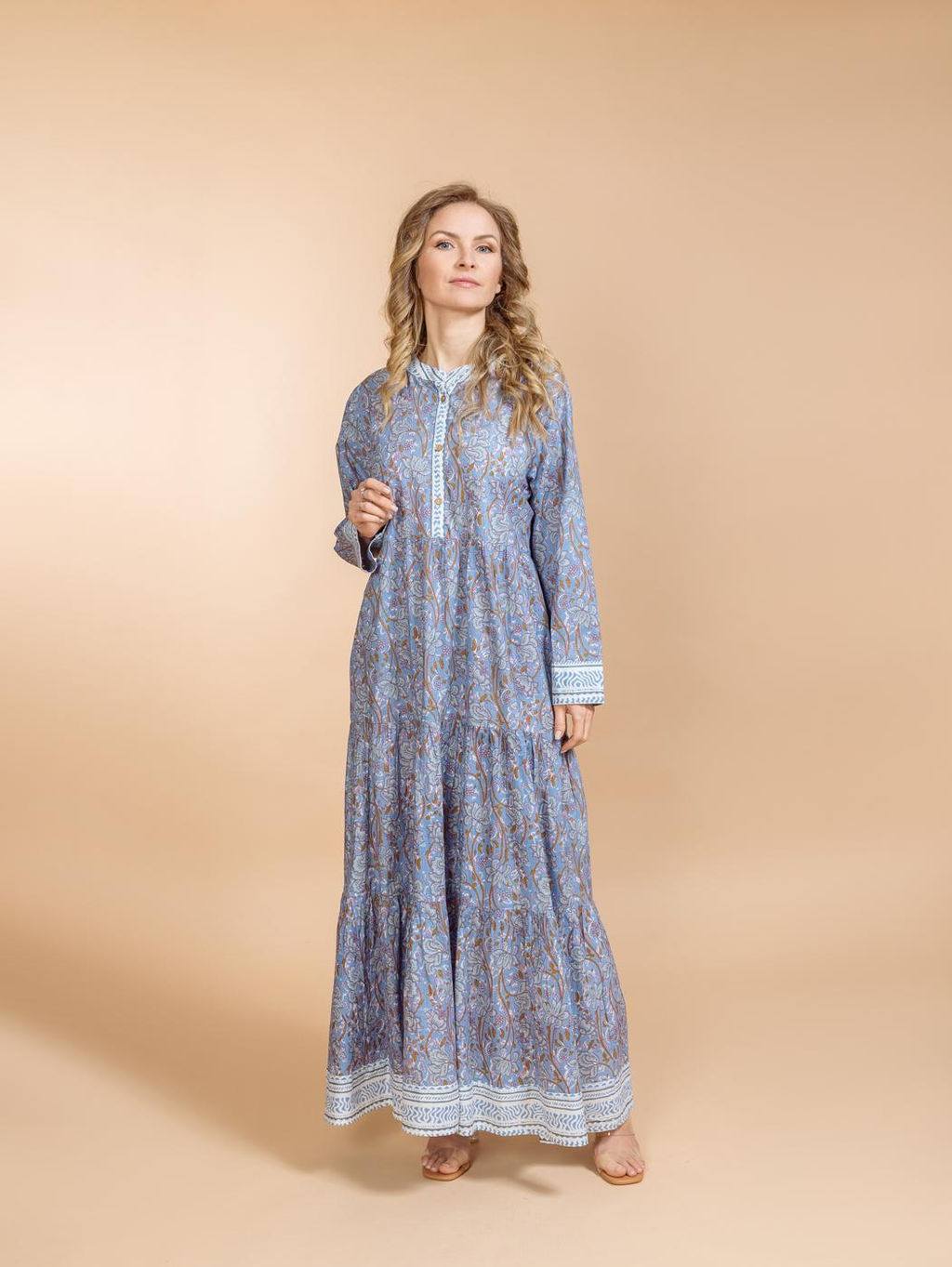 Платье (хлопок) №25-580-2 - Ганг фото 4