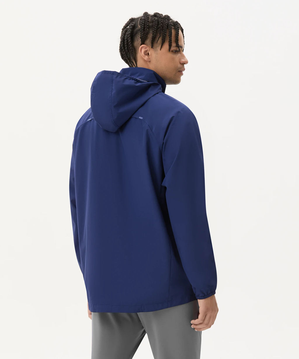 Куртка ветрозащитная JOGEL PREMIER PerFormPROOF FZ Rain Jacket, темно-синий  фото 8