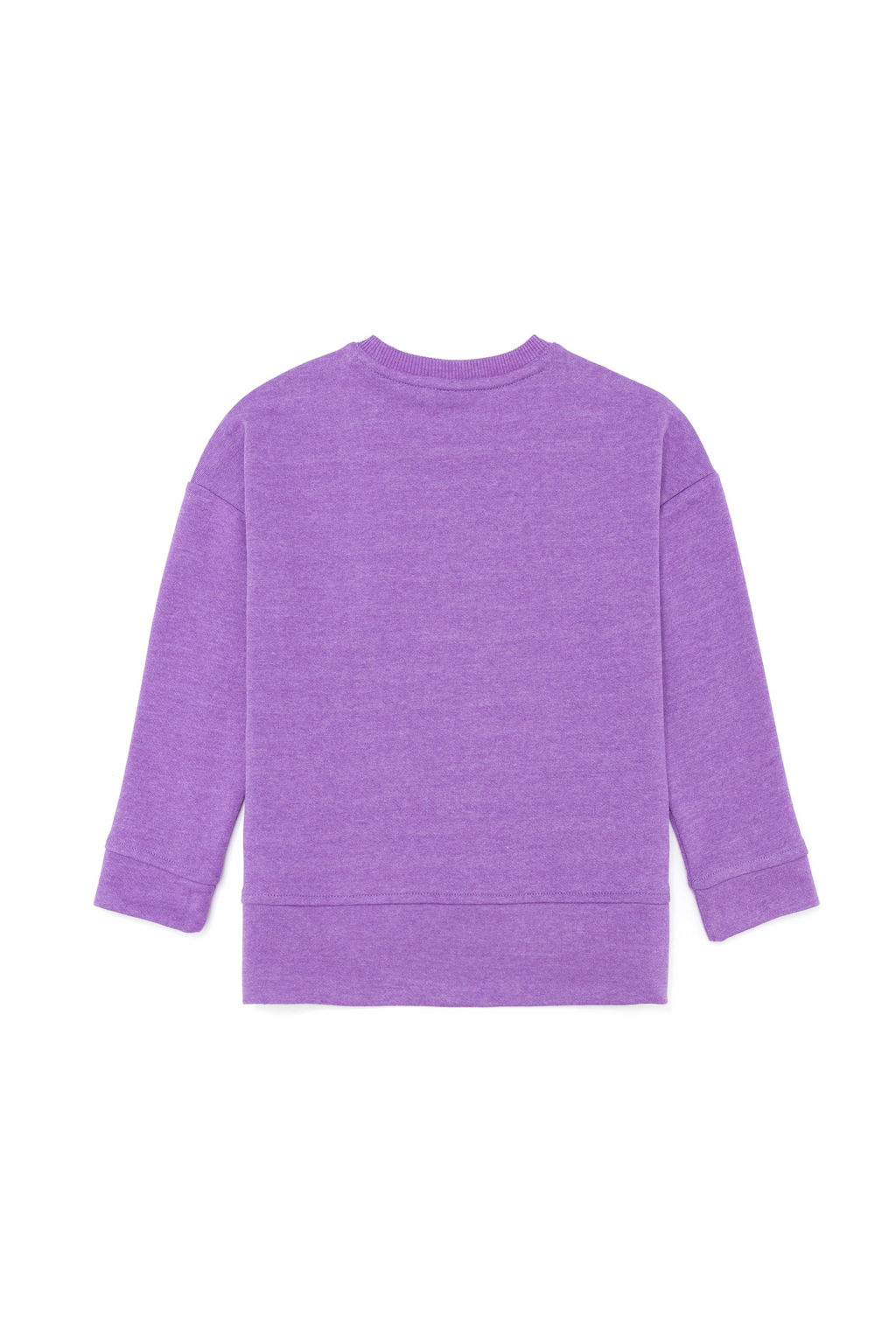 Сиреневая толстовка для девочек - U.s. polo assn фото 2