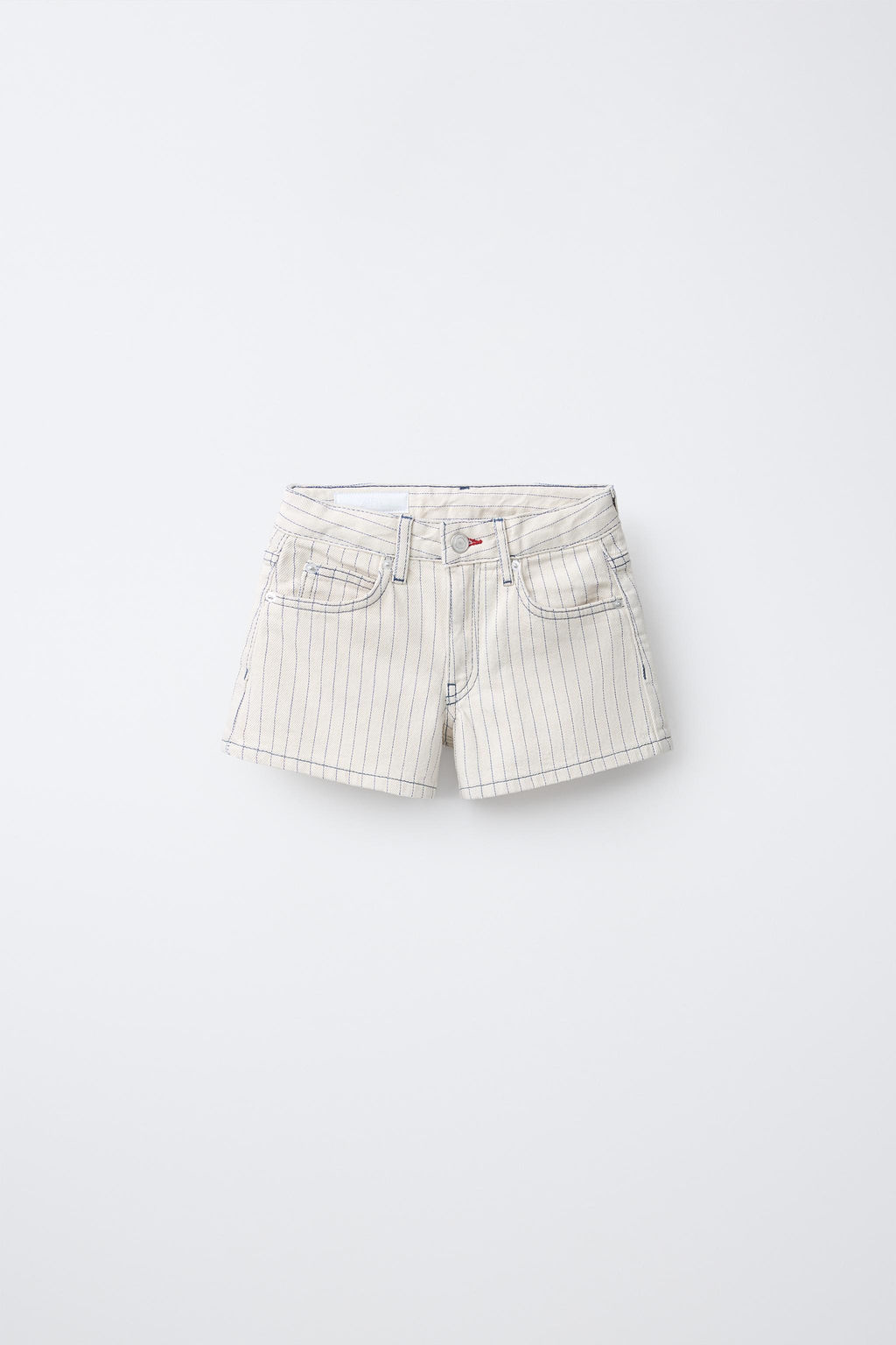 BERMUDA DENIM RAYAS / Beige - Zara фото 2