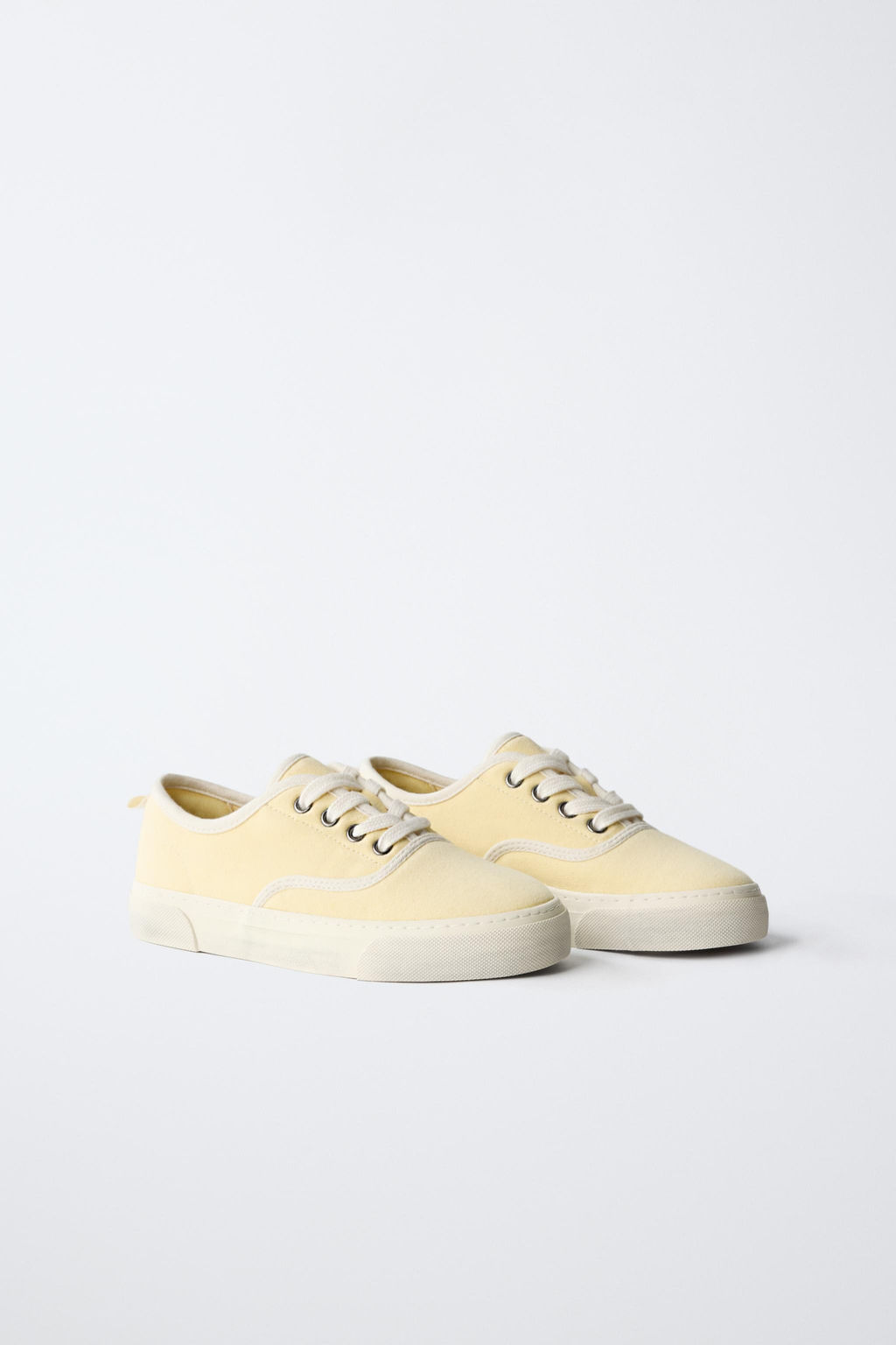 BAMBA CORDONES CASUAL / Amarillo - Zara фото 2