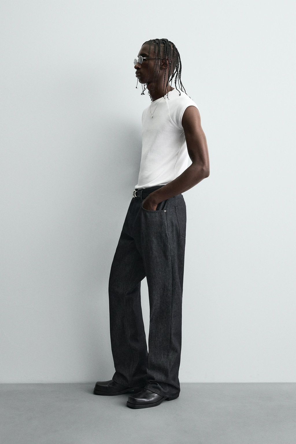 BOOTCUT STRAIGHT-LEG JEANS - Zara фото 4