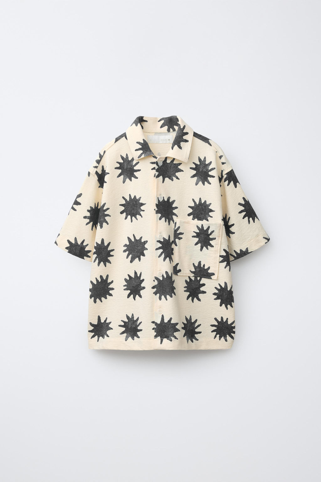 CAMISA ESTAMPADO SOLES / Crudo