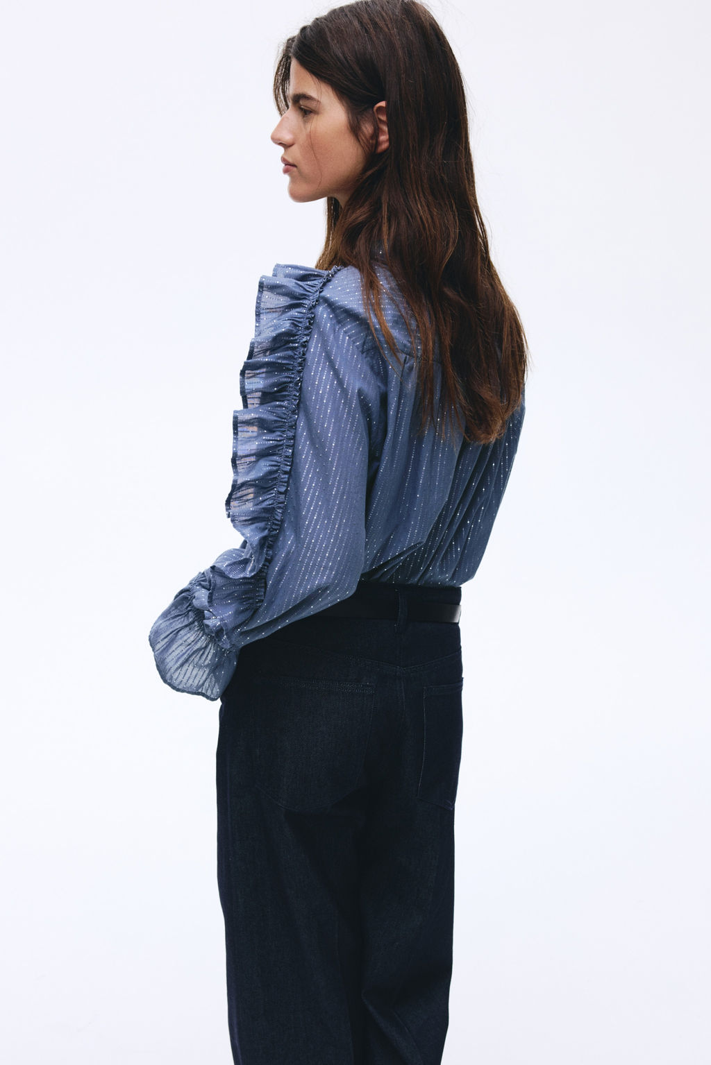 Blusa con volantes - H&m фото 5