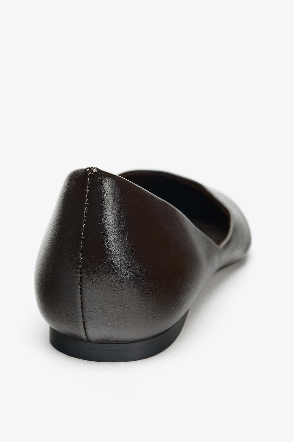 POINTED FLAT SHOES - Zara фото 6