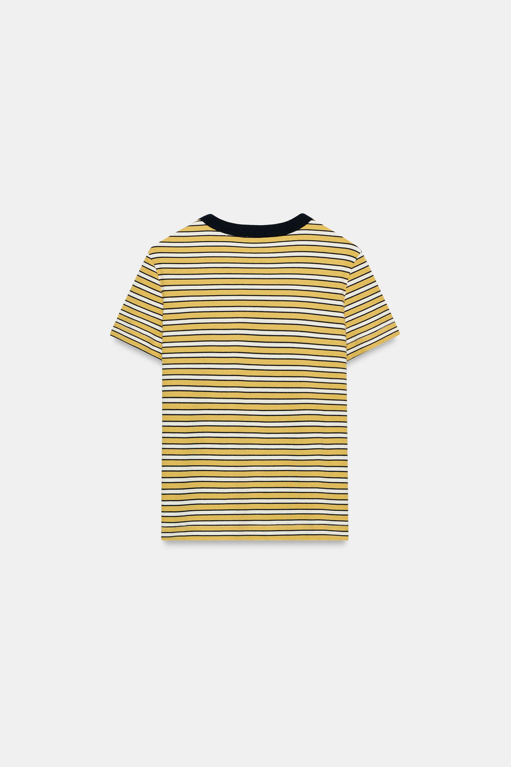 CAMISETA INTERLOCK MANGA CORTA / amarillo - Zara фото 7