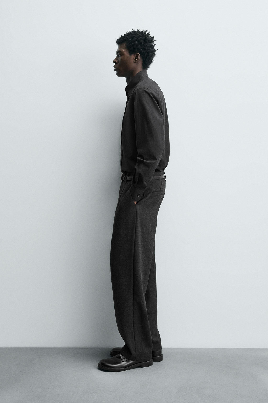 LIMITED EDITION RELAXED FIT COTTON SHIRT - Zara фото 4