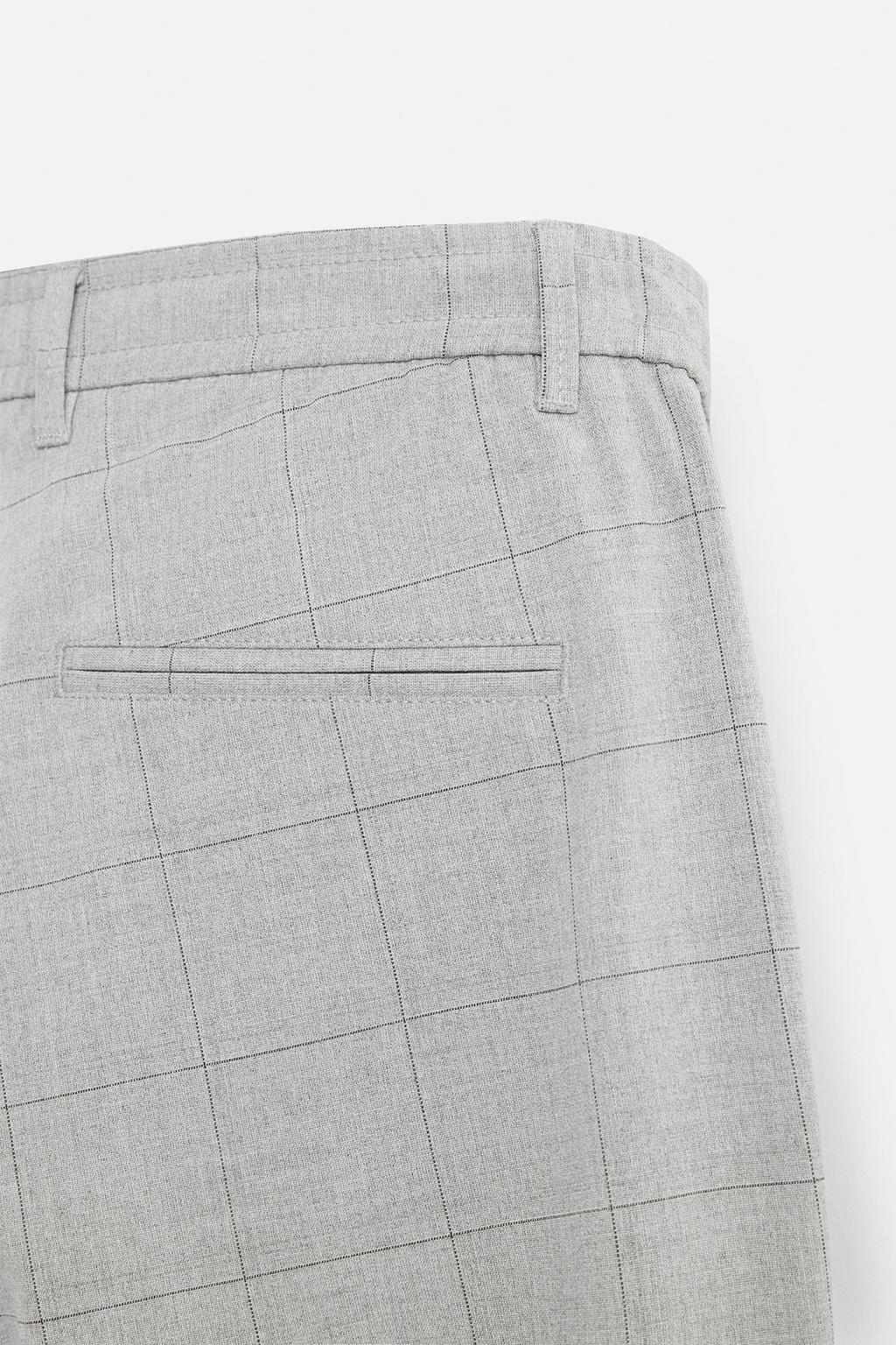 SLIM FIT COMFORT TROUSERS - Zara фото 46