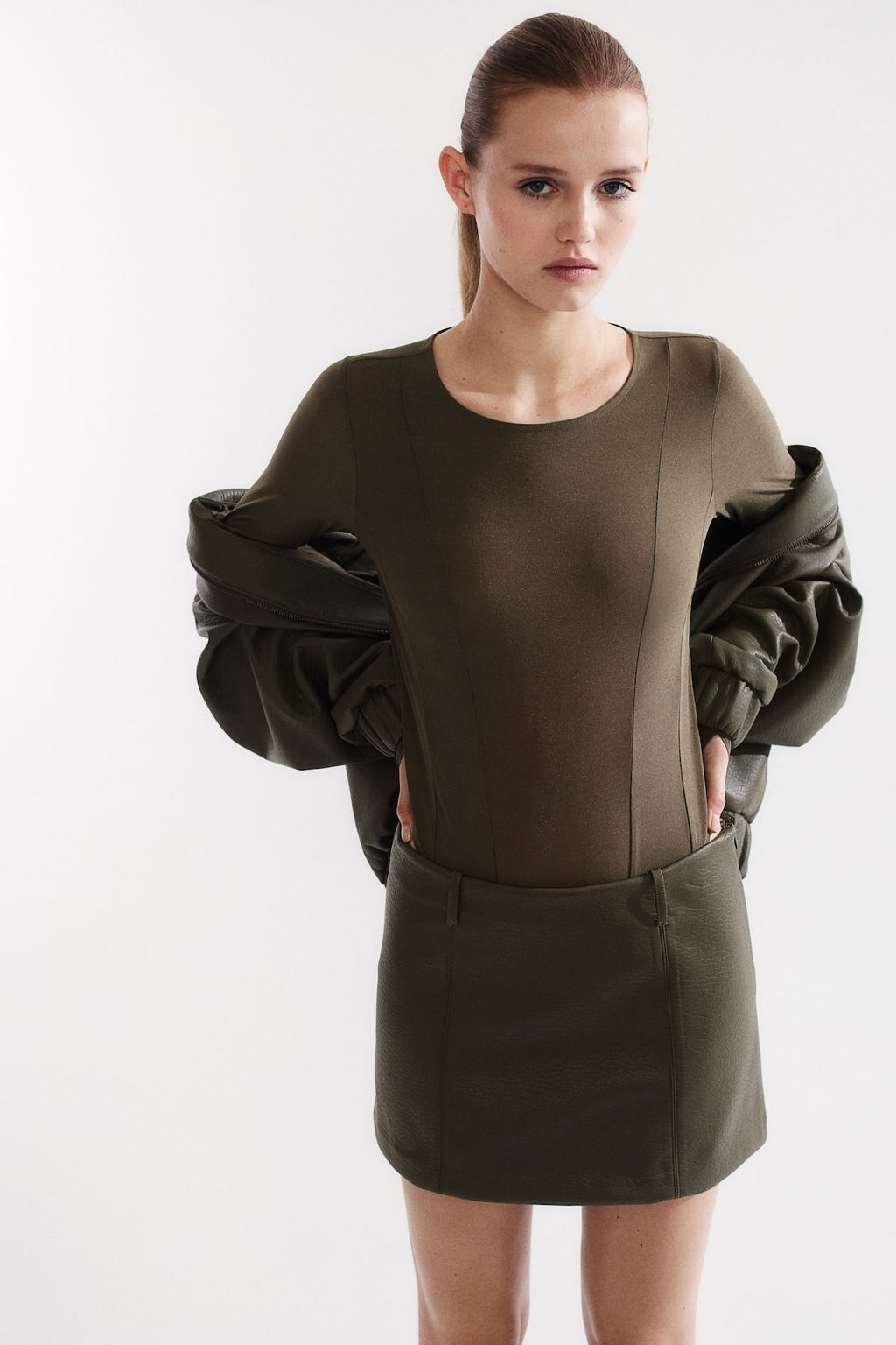 Minifalda evase - H&m фото 3