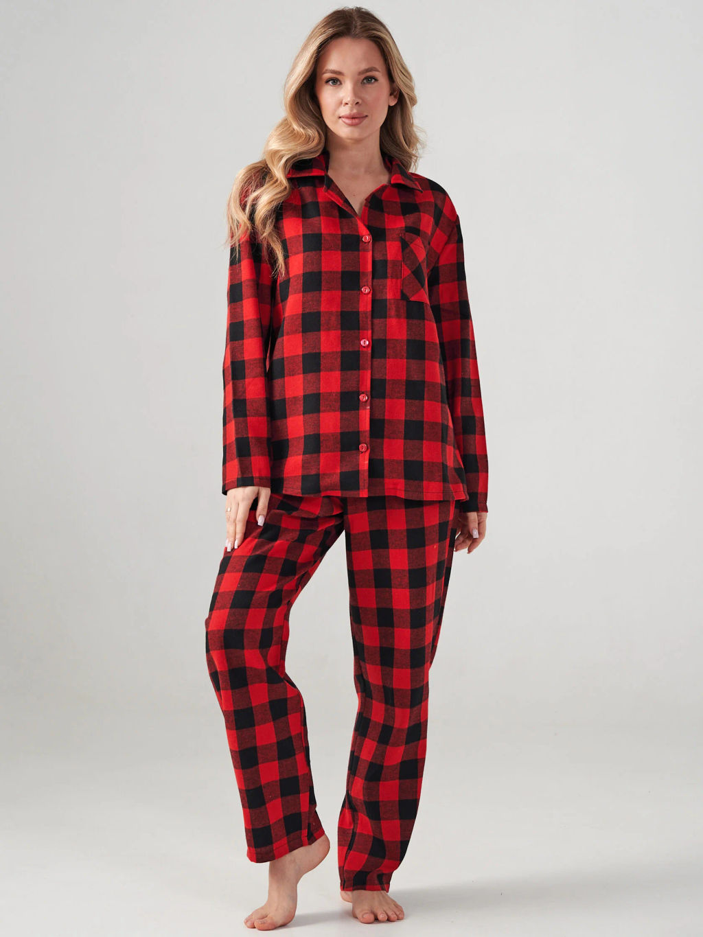 Пижама фланелевая Добрый вечер - Оптима фото 2