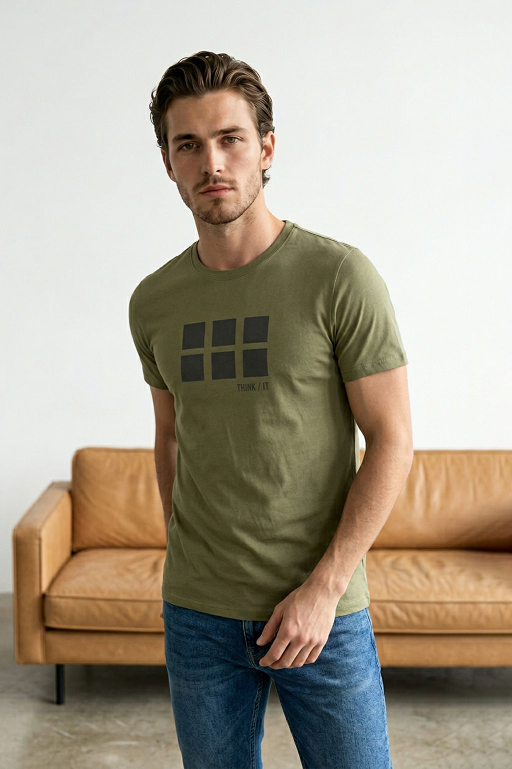 Siyah-Gri 2li Paket Regular/Normal Kal?p Bask?l? %100 Pamuk T-Shirt TMNSS26TS00043 - Trendyolmilla фото 16