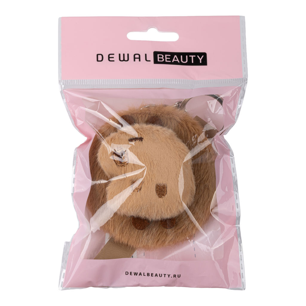 Зеркало серия "Капибара" карманное, круглое, складное. DEWAL BEAUTY MR-7202