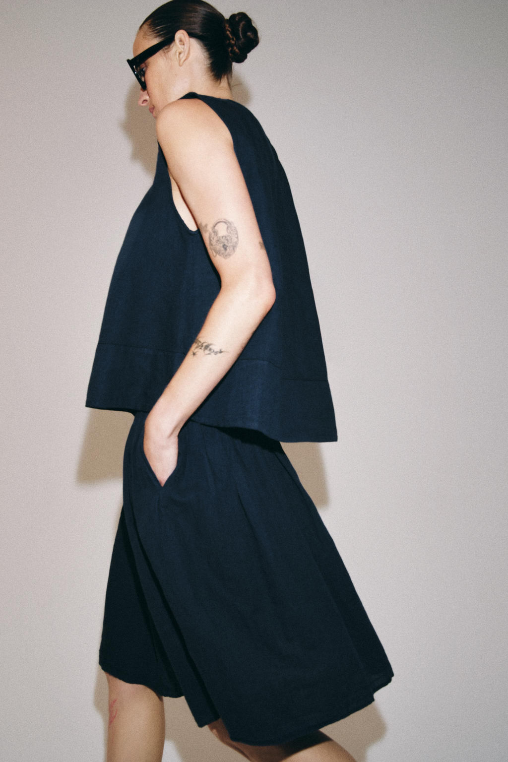 TOP CON LINO ZW COLLECTION / Marino