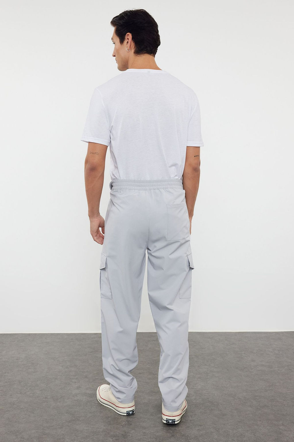 TRENDYOL MAN Tas Teknik Kumasl? Kargo Baggy Pantolon TMNAW25PL00003 - Trendyolmilla фото 5