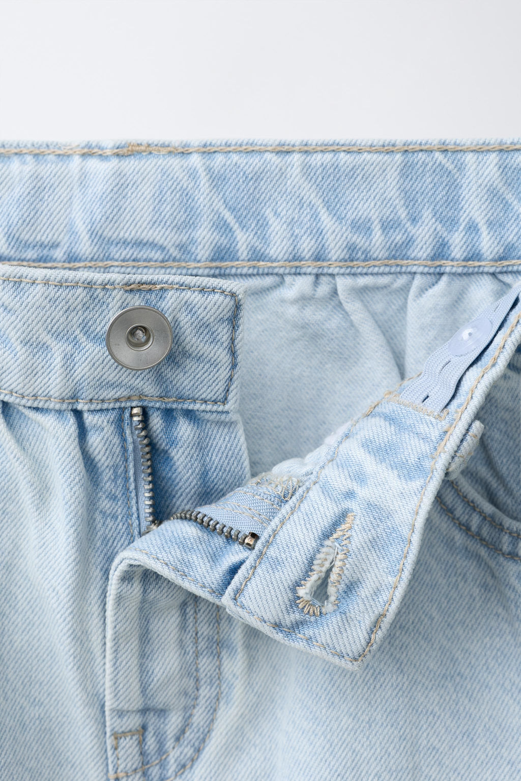 FALDA DENIM / Azul claro - Zara фото 4