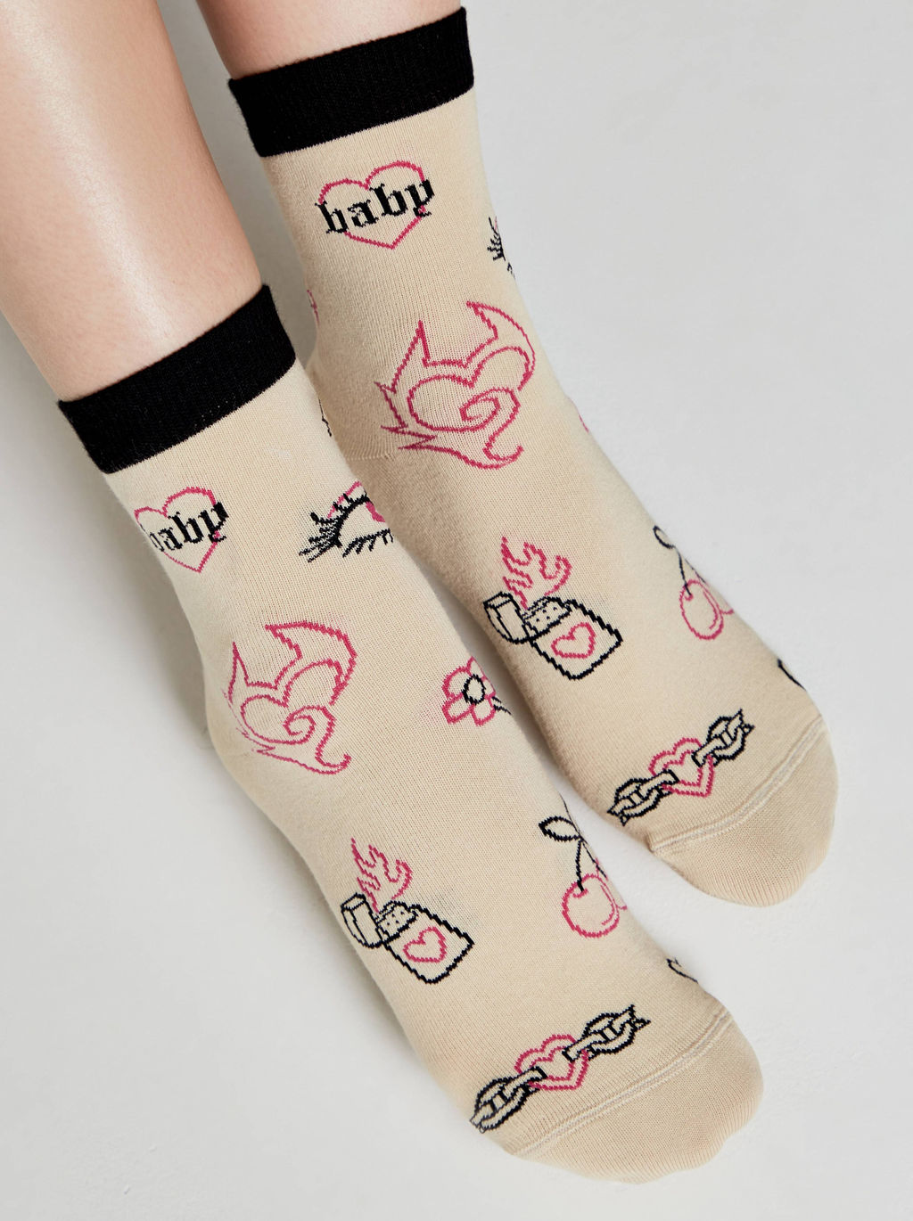 CONTE HAPPY Носки женские сиреневый 17С-21СП рис. 606 - Conte elegant фото 2