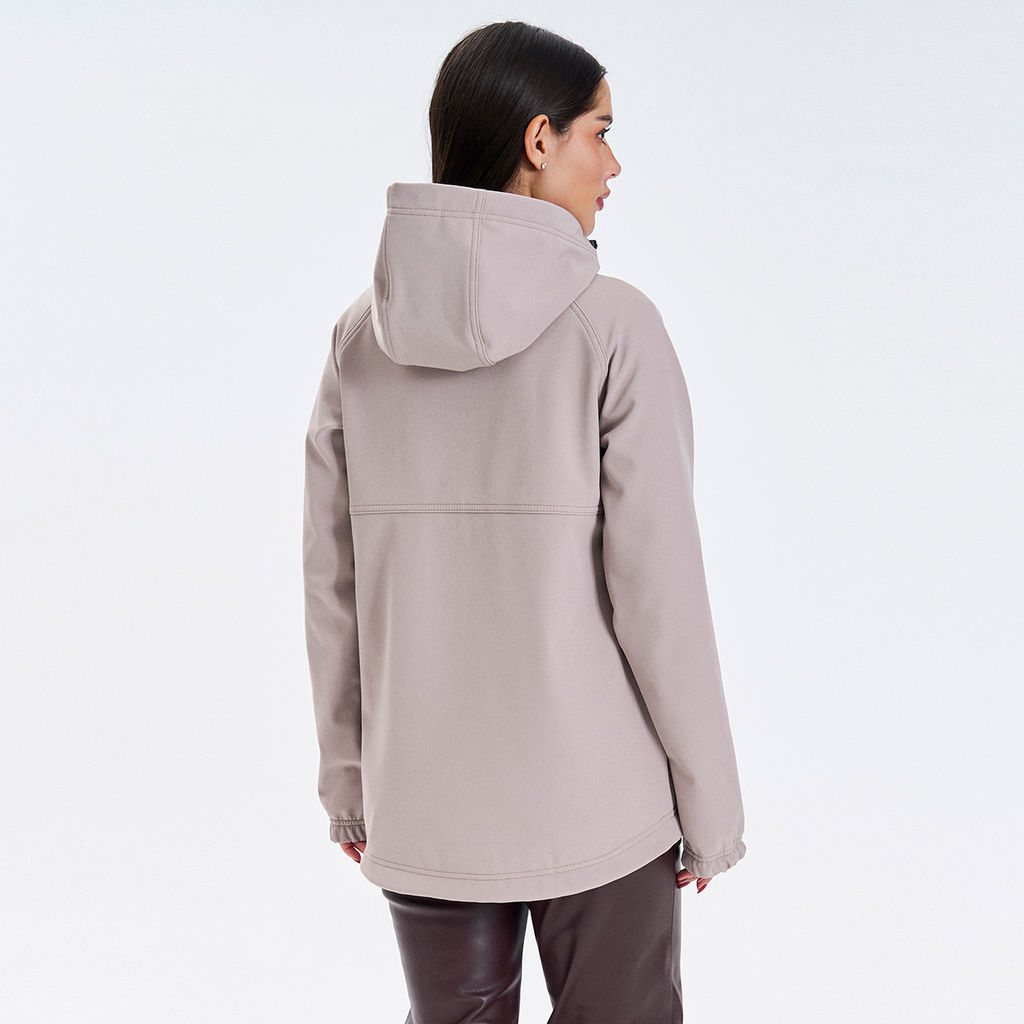 RODOS Ветровка softshell женская демисезон М-312 Бежевый фото 5