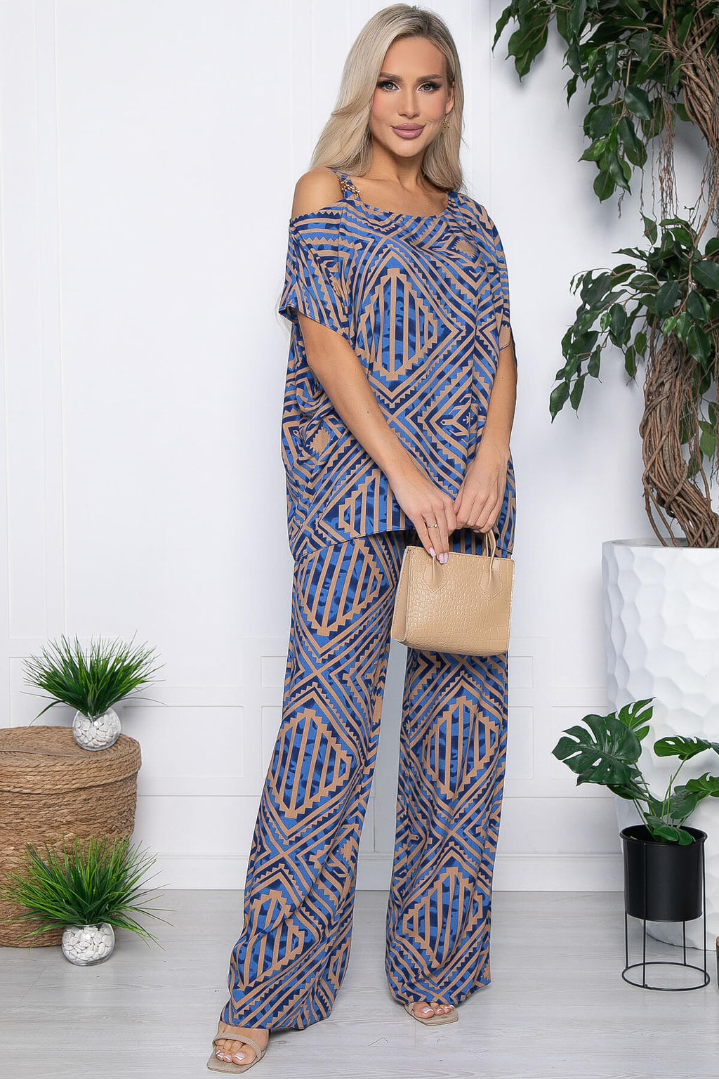 Костюм Асвари (синий) К10648 - Lt collection фото 6