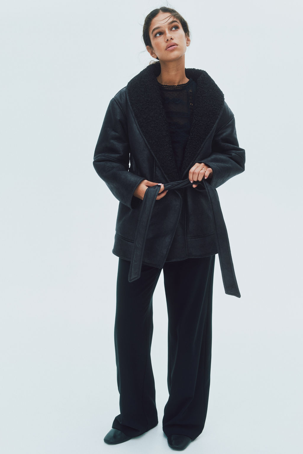 Abrigo de doble faz - H&m фото 6