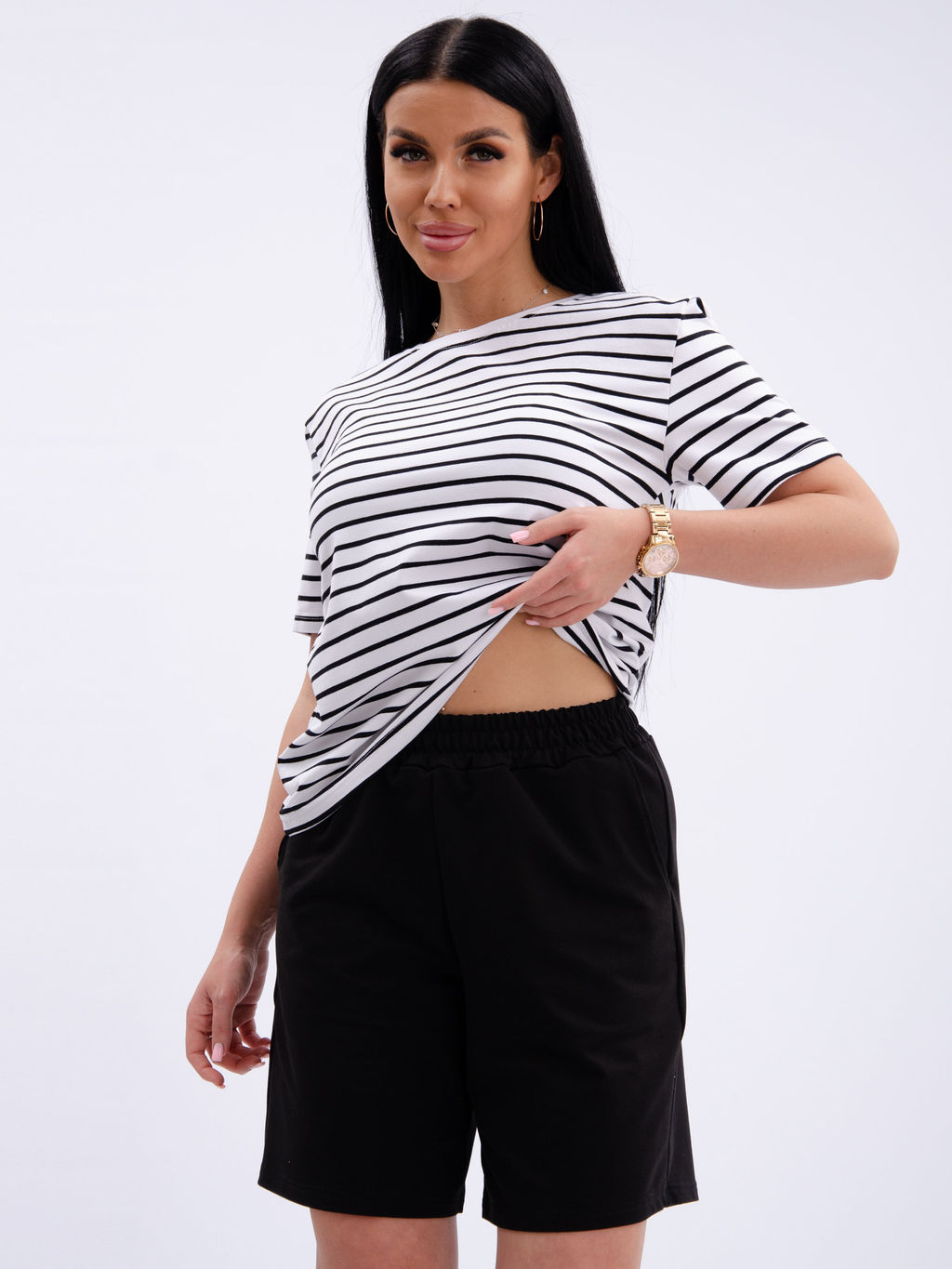 Костюм "Океан 4" чёрный, трикотаж