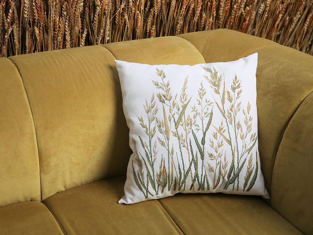 Набор для вышивания PANNA PD-7336 Подушка. Колоски 40 х 40 см