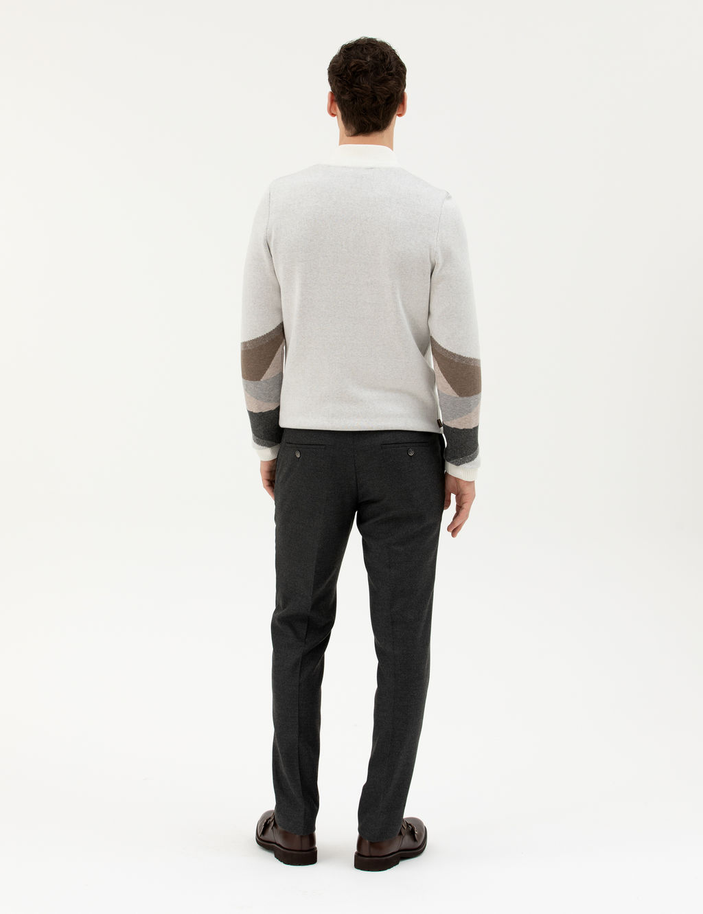 Antrasit Slim Fit Kuma_ Pantolon