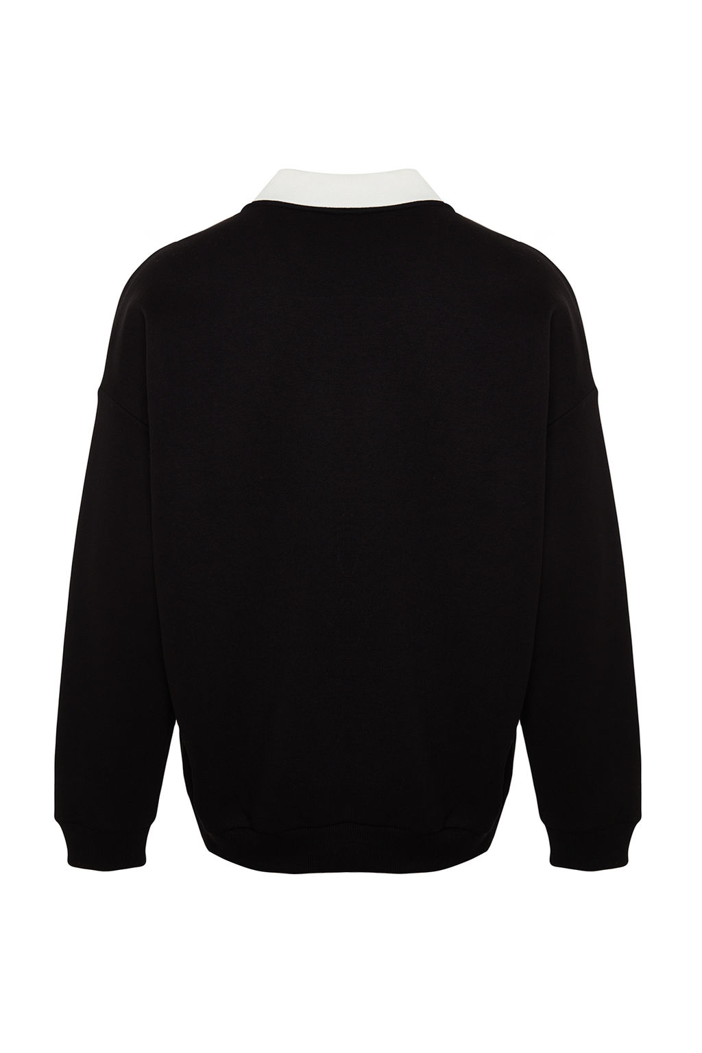 TRENDYOL MAN Premium Indigo Oversize/Genis Kesim Gomlek Ici Polarl? Sweatshirt TMNAW24SW00187 - Trendyolmilla фото 24