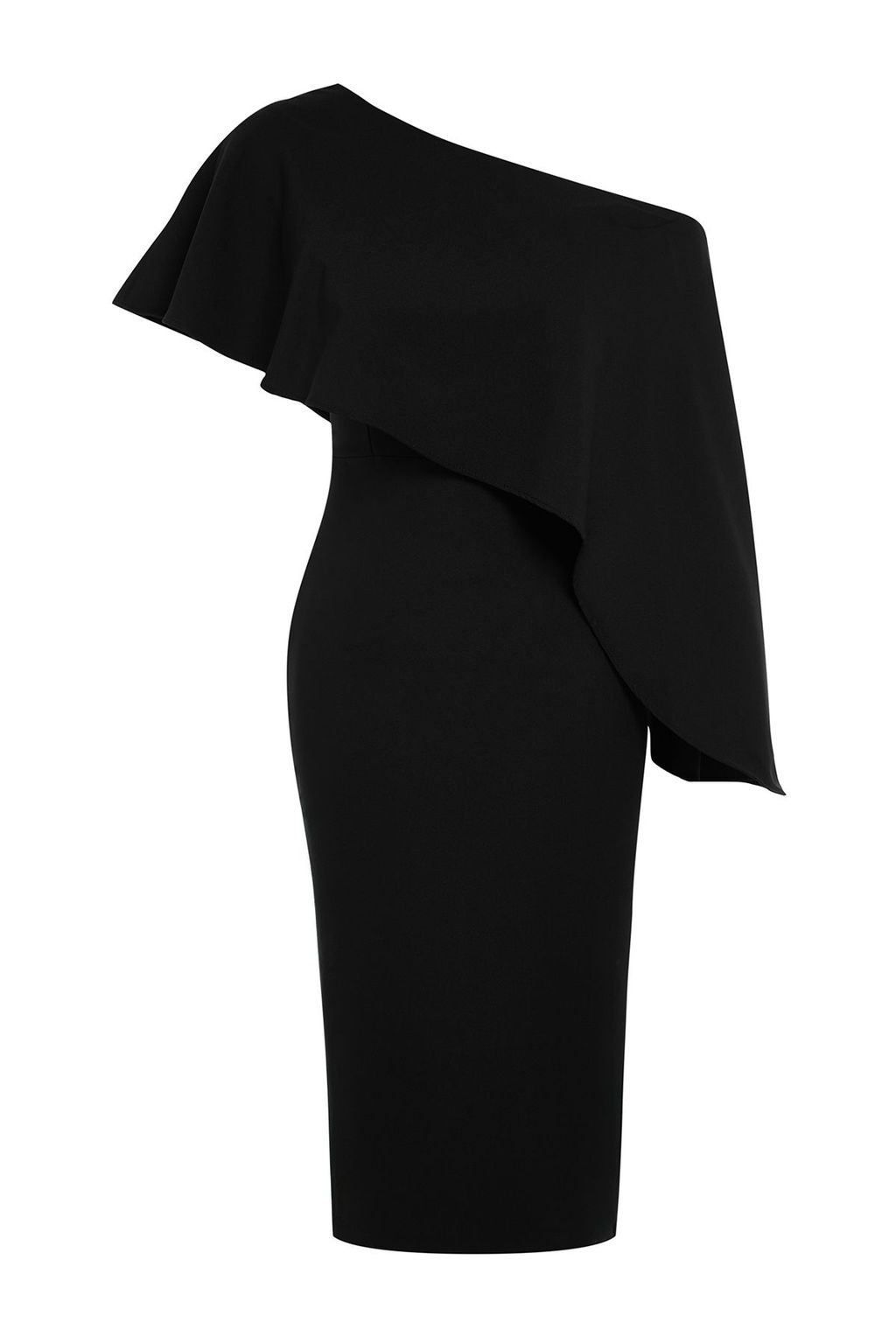 Siyah Vucuda Oturan Pelerin Detayl? Dokuma S?k Abiye Elbise TPRSS24EL00118 - Trendyolmilla фото 6