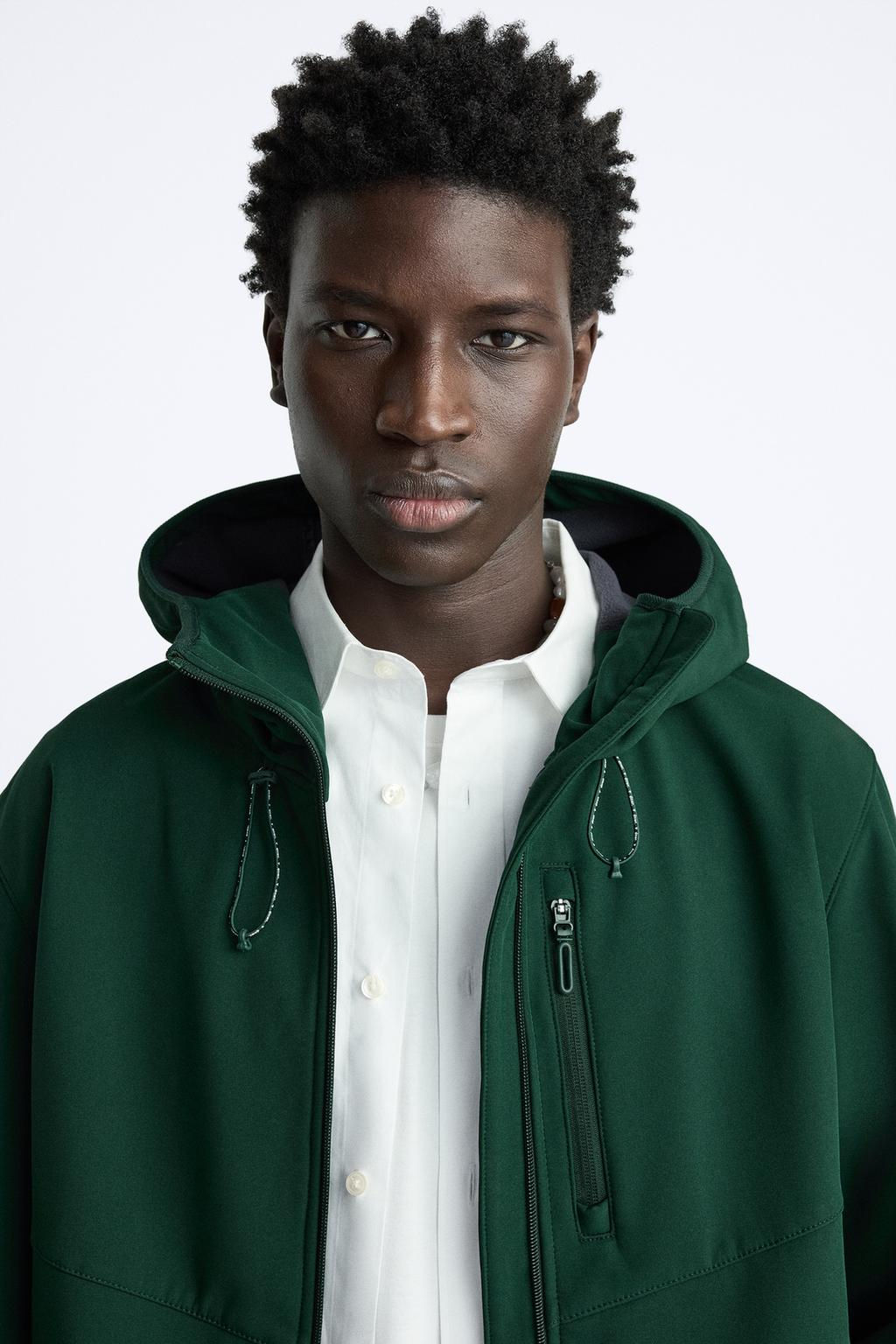 HOODED TECHNICAL JACKET - Zara фото 10
