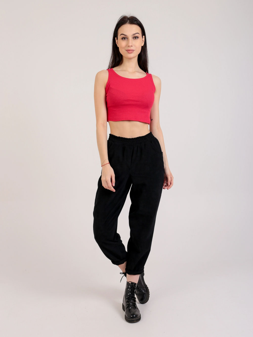 Топ женский, цвет красный