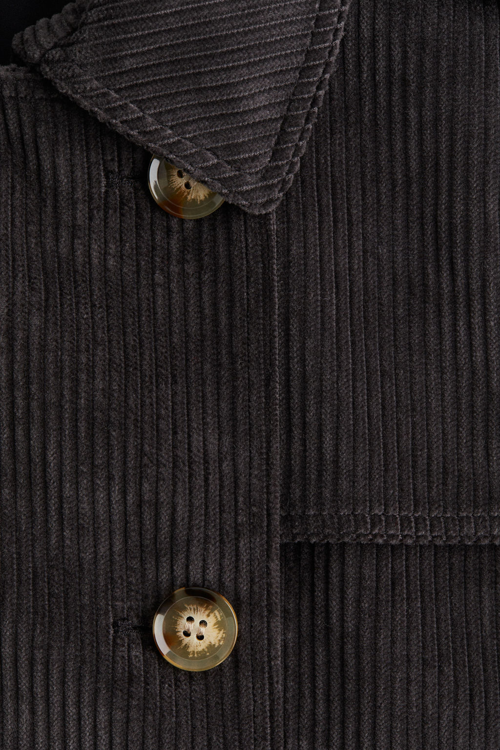 Sleeveless corduroy trench coat - H&m фото 4