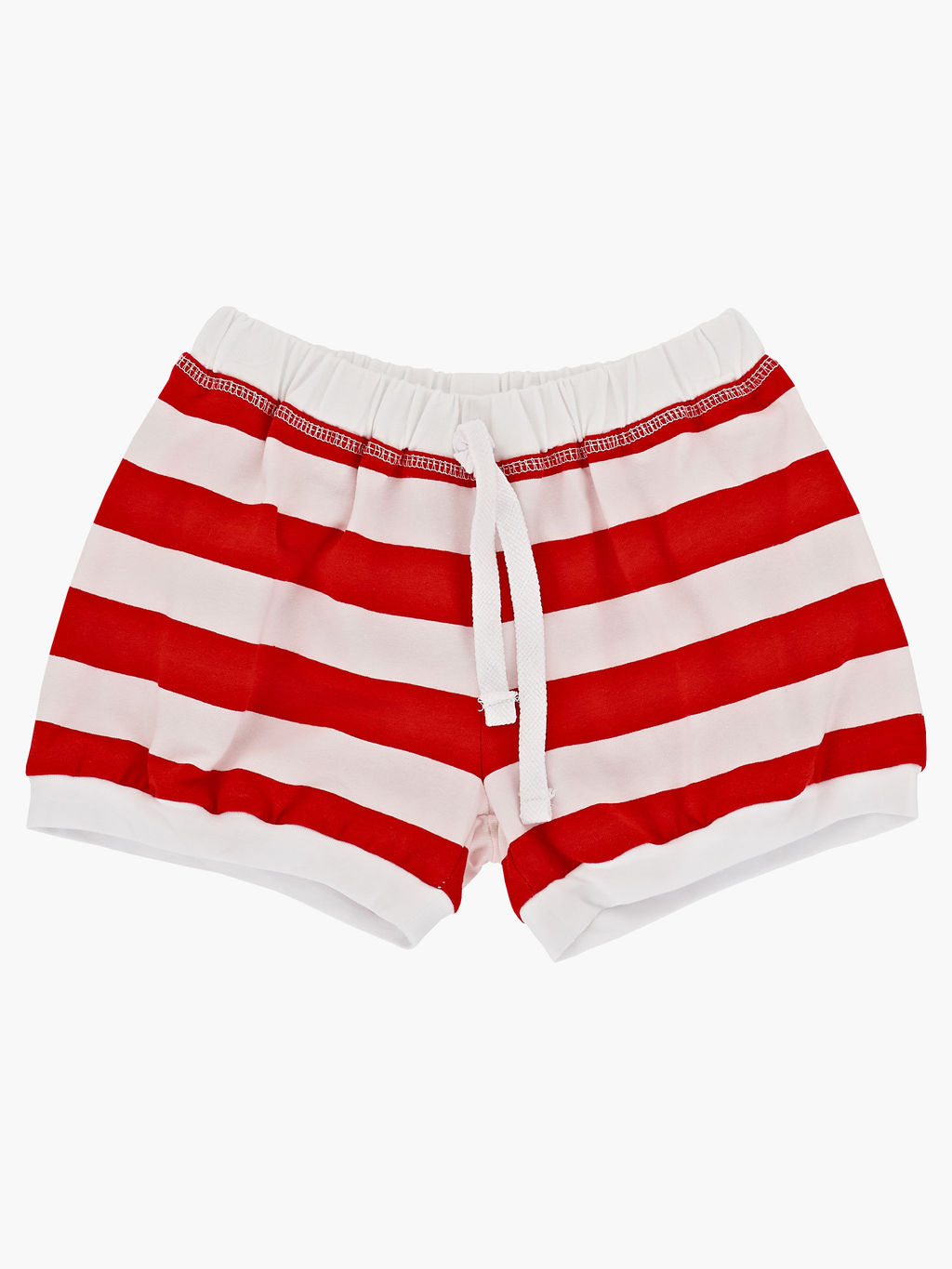 Шорты в полоску для девочки детский сад UD 0155 красный - Mini maxi фото 4