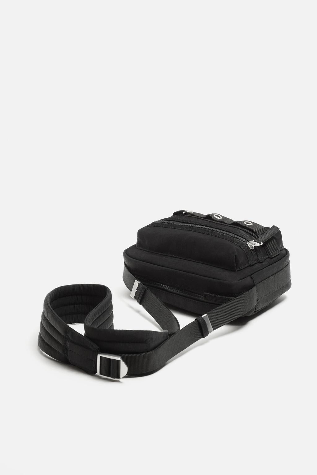 NYLON CROSSBODY BAG - Zara фото 4