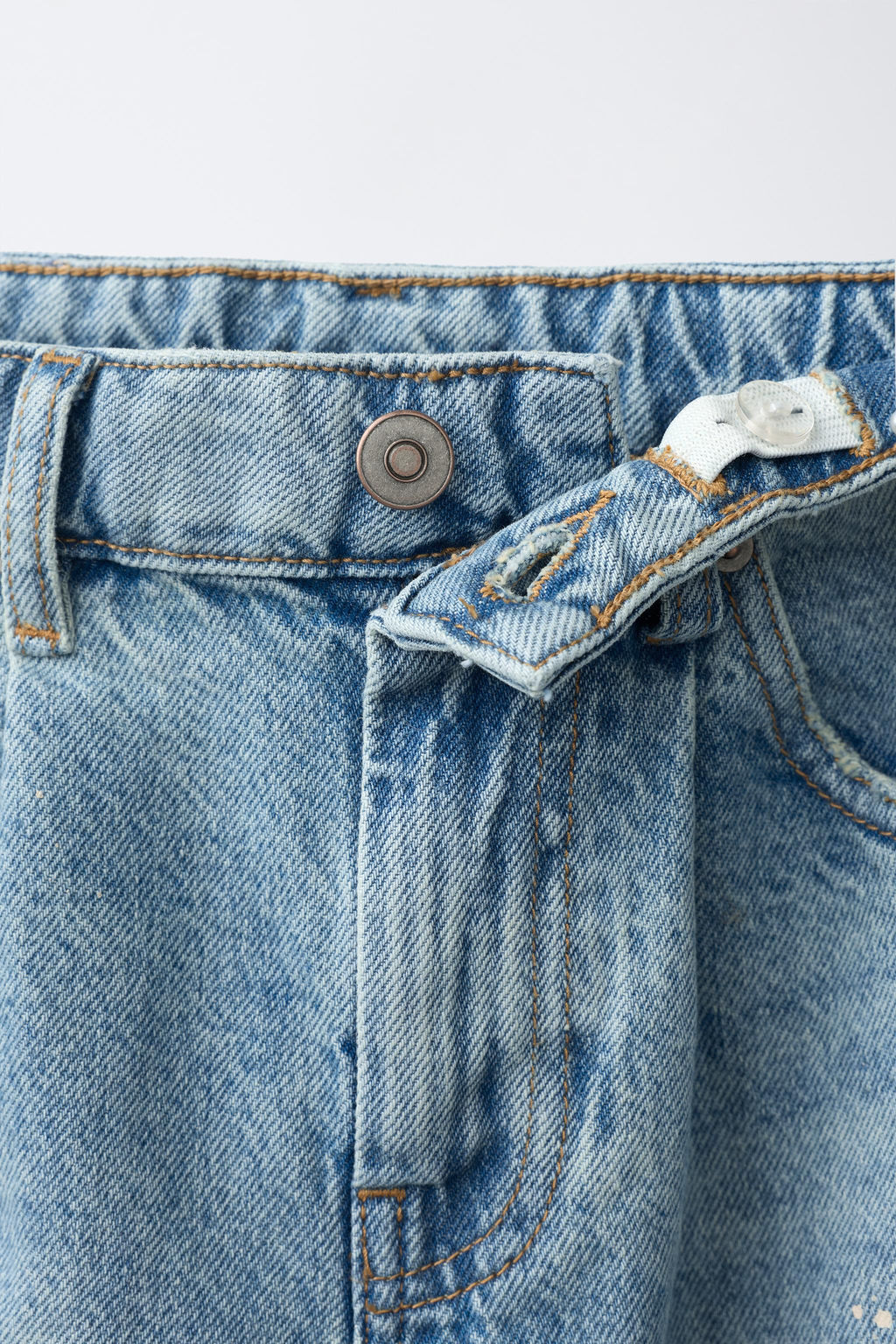JEANS BALLOON ROTOS / Azul - Zara фото 3