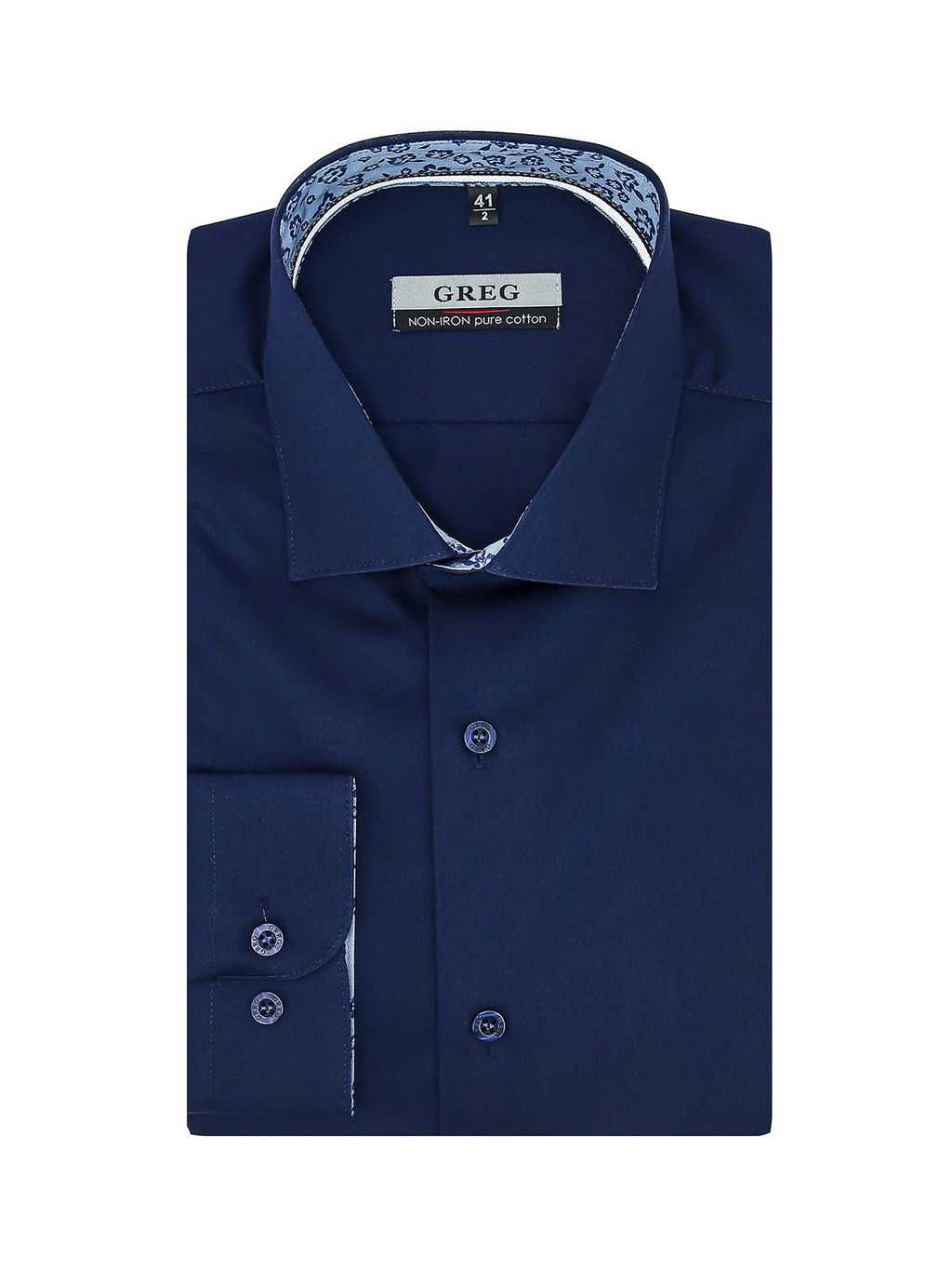 Сорочка мужская длинный рукав GREG 240/111/0044/1p